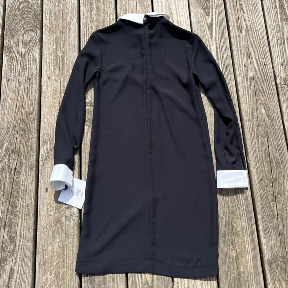 Victoria Beckham for Target Black Collared Bunny Shift Dress Size XS NWT - Picture 7 of 11